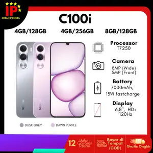 [Special Mediotech] REALME C100i 4GB/128GB 4GB/256GB 8GB/128GB - Garansi Resmi Nasional