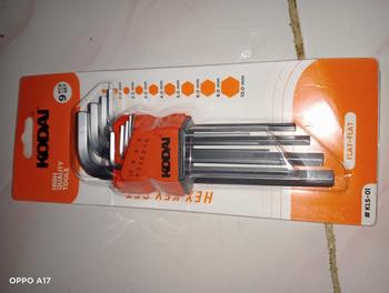 Product Review of KODAI KUNCI L SET 9 PCS PANJANG MURAH BISA COD from A**9 1