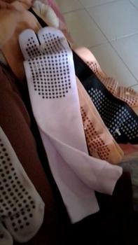Product Review of Kaos Kaki Anti Slip Ukuran L Panjang Sebetis Wanita Bahan Nilon Spandex Lembut Muslim from k**a 1
