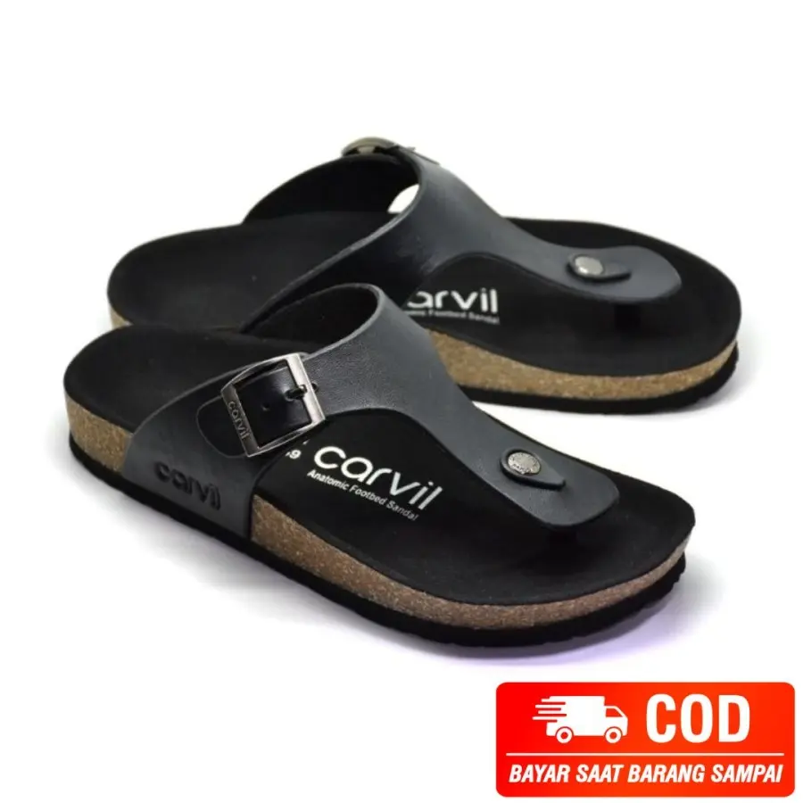 PROMO MURAH !!! Carvil Ban 01 Sendal Casual Jepit  Pria Dewasa Sintetis Sandal Japit Cowok Laki laki Kekinian