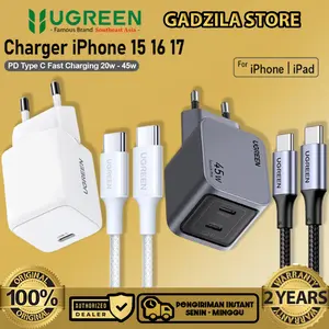 UGREEN Charger Set iPhone 15 16 17 Pro Max Series Type C to Type C Fast Charging 20W 30W 45W Max
