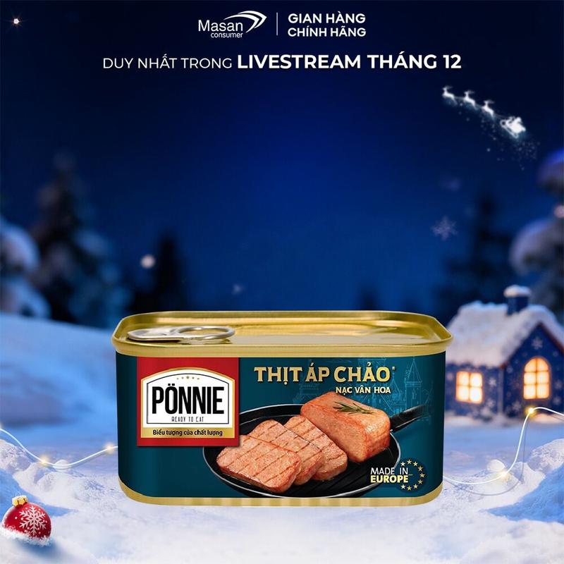  Thịt Áp Chảo Ponnie hộp 200g 