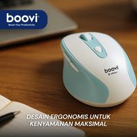 Gambar Boovi M330 Wireless Mouse Silent Click Windows MacOS - 2.4GHz 6D Desain Minimalis Garansi 1 Tahun - Black dari Boovi Official Kota Administrasi Jakarta Barat 4 Tokopedia