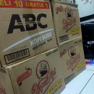 [KINGMART 4.4 LEBARAN] - KOPI KAPAL API 10 DUS 120 RENCENG 1200 PCS