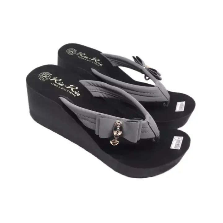 sandal wedges wanita pita samping terbaru2023 Sandal jepit Sendal 1