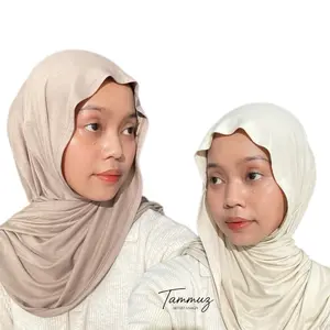 Pashmina Rayon Tencel Premium Bahan adem ringan dan lembut