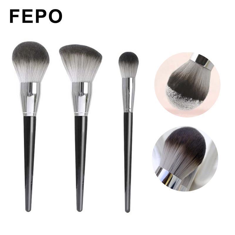 Set 3 Cọ Trang Điểm Phấn Phủ / Phấn Má Hồng 3 Kiểu Dáng Tùy Chọn Trang Điểm Chuyên Nghiệp