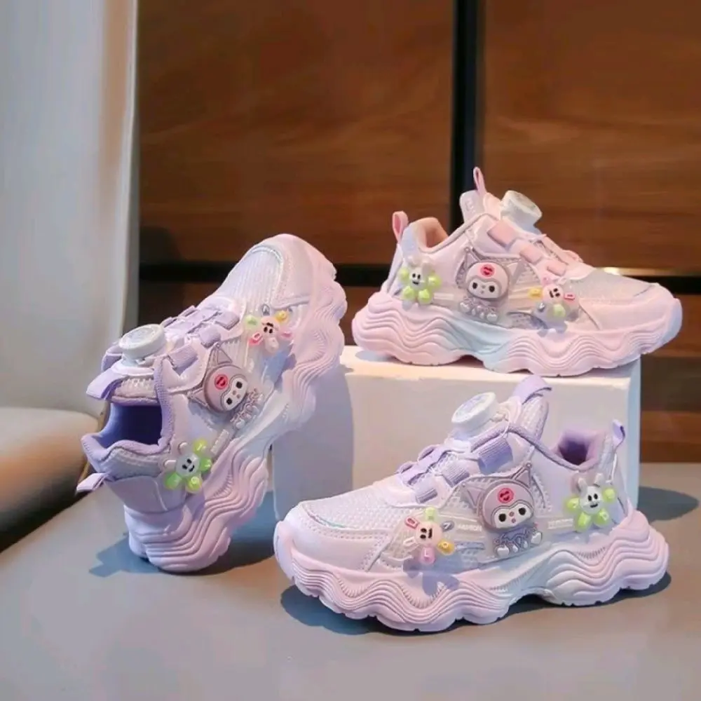 sepatu anak led kuromi Umur 5-7 anak