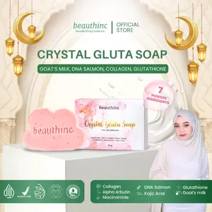 1 PCS CRYSTAL GLUTA SOAP BEAUTHINC - 7 Power Ingredients