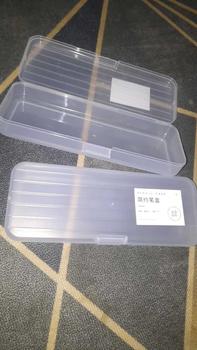 Product Review of Kotak simpanan alat tulis lutsinar berkapasiti besar, Sarung pensel plastik untuk pelajar, kotak pen pelbagai fungsi, pengatur desktop untuk sekolah dan pejabat from a**b 0