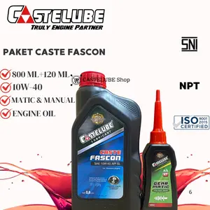 Castelube Fascon Paket Matic 10W-40 (800ml & Gear Matic 120ml)