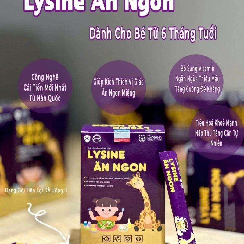 Mua 1Tặng1 Thạch Vitamin - LYSINE Ăn Ngon Cho Bé 6 Tháng Hổ Trợ Ăn Ngon Hấp Bé Hấp Thu Tốt ,Tăng Cường Đề Kháng