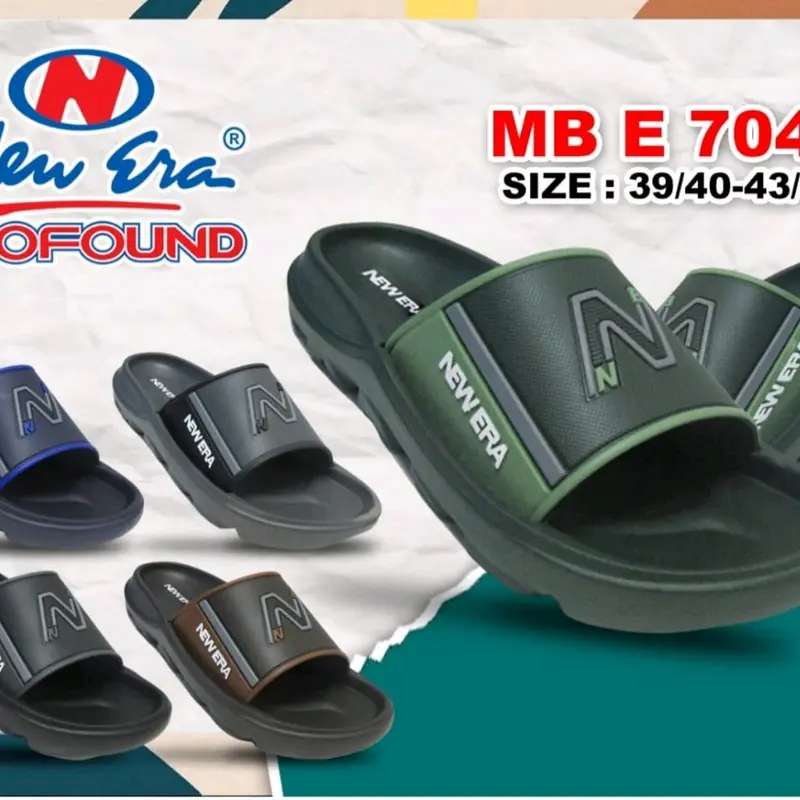Sandal selop New era MB 7043 0