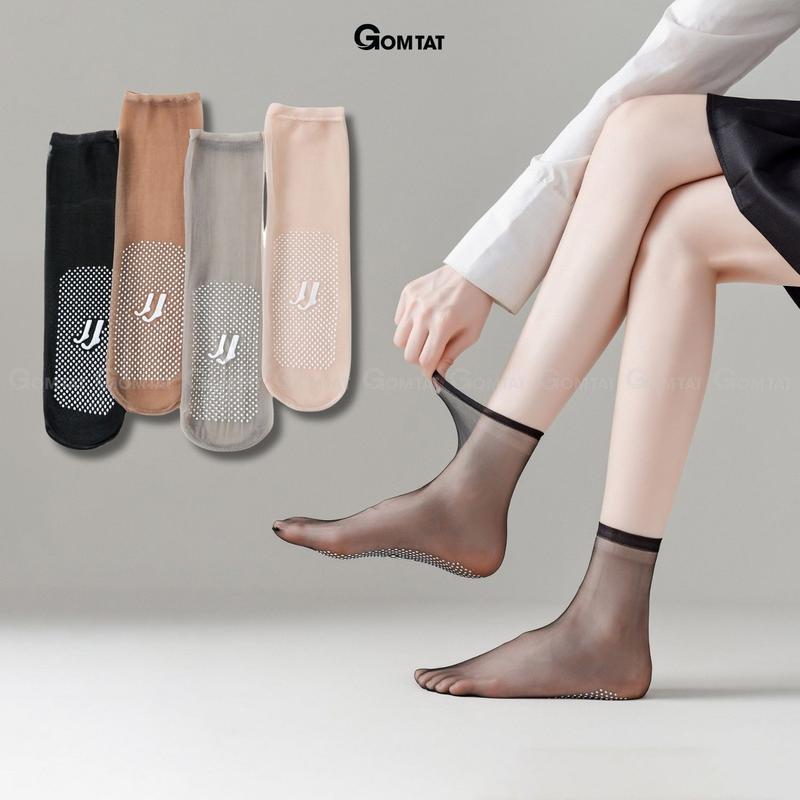 Combo 10 đôi tất che khuyết điểm chân mùa hè vớ da nữ xỏ ngón thoáng mát chống trượt Women - D16A-A057