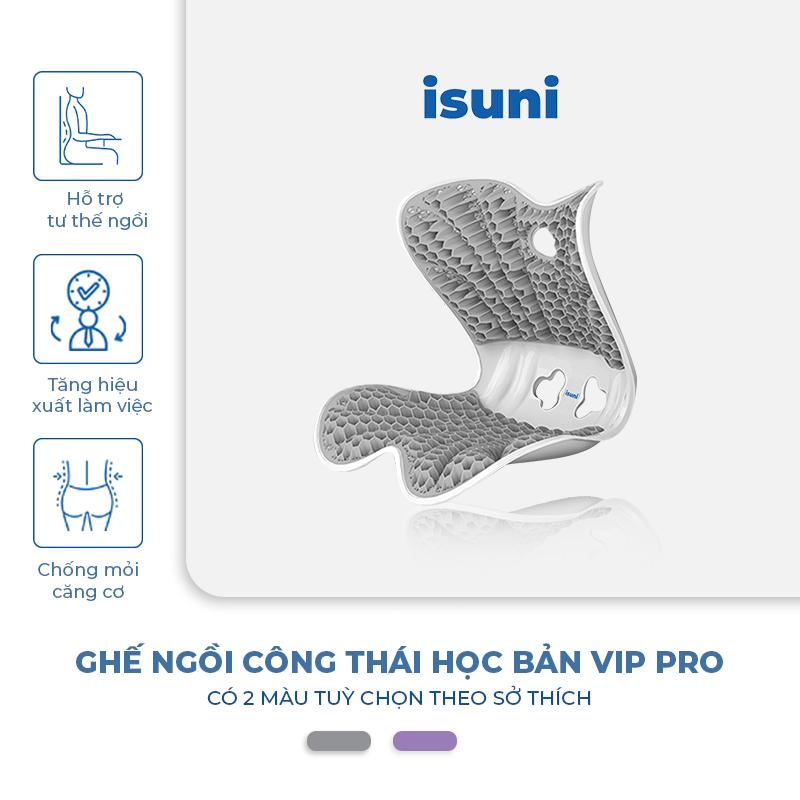  Bản VIPPRO - ISUNI Ghế Công Thái Học Chống Gù Lưng Chính Hãng ISUNI – Ứng Dụng 4 Sáng Chế Giảm Đau Hỗ Trợ Cột Sống Dùng Cho Trẻ Em Dân Văn Phòng Mẹ Bỉm gaming  bệt tựa thư giãn cong cầu như trượt xếp gấp gọn nằm ngủ người già bênh bập lớn 