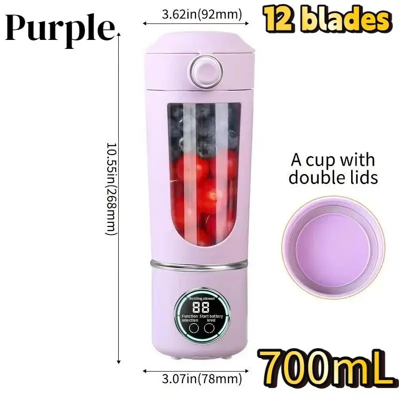 Purple (700mL 12 blades)