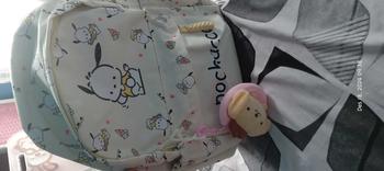 Product Review of Tas Ransel Sanrio Besar SD SMP SMA Kuromi Pochacco Melody & Hello Kitty | CL08 Kivaro Anak Motif Fashion from u**6 1