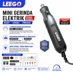 Bor Mini 25000 RPM 28W/12V Mini Drill Electric Engraver Grinder Gerinda Electrik Listrik