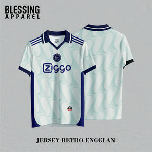 Blessing Apparel Jersey AJAX AMSTERDAM Fantasy Vintage Clasik Full Printing Premium Bahan Dry Fit Milano