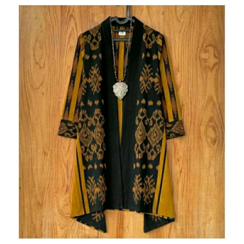CARDIGAN WANITA , CARDIGAN TENUN , OUTER TENUN , CARDIGAN ETNIK 2
