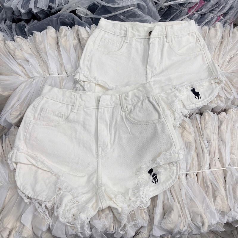  Quần Jean đùi có lót túi dài lưng cao NT Store 