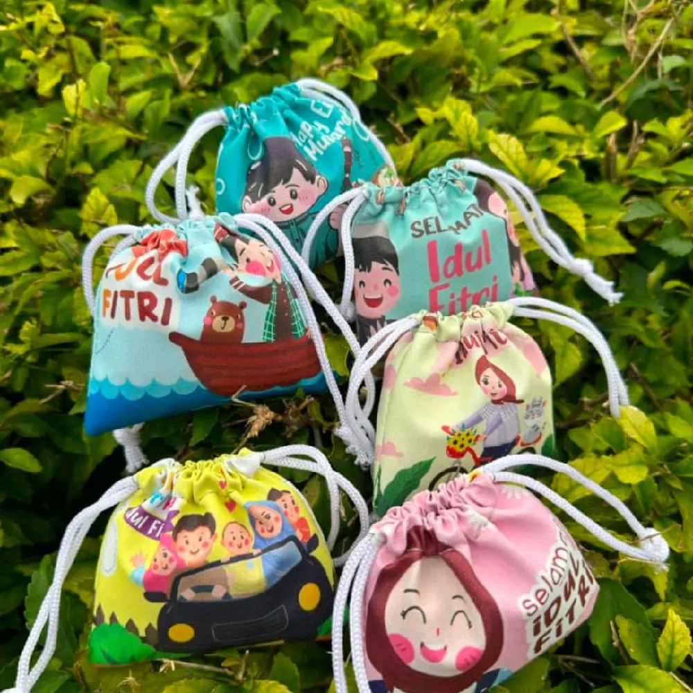 pouch serut thr lebaran isi 12 pc unik pembungkus uang