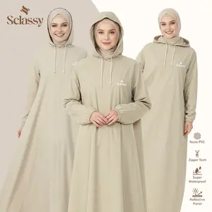 SCLASSY Jas Hujan Wanita Anti Air Bahan Impor