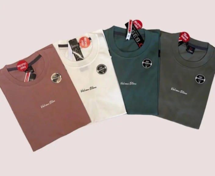 4 Pcs 100 Ribu Kaos DISTRO Pria Wanita Bahan Semi Katun BRANDED Lengan Pendek 2