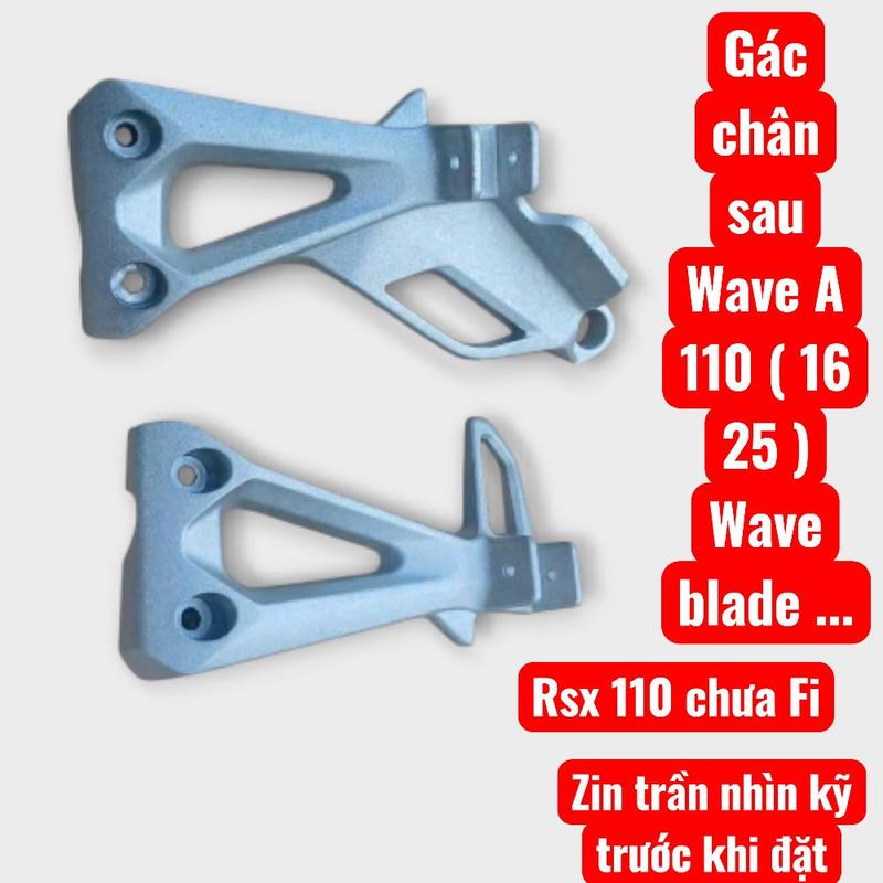  Gác nhôm báng nhôm để chân sau Hd Wave A 110   2016 đến 2025    wave blade 110   Rsx 110 chưa Fi mã K07 Zin lưu ý nhìn kỹ trước khi đặt 