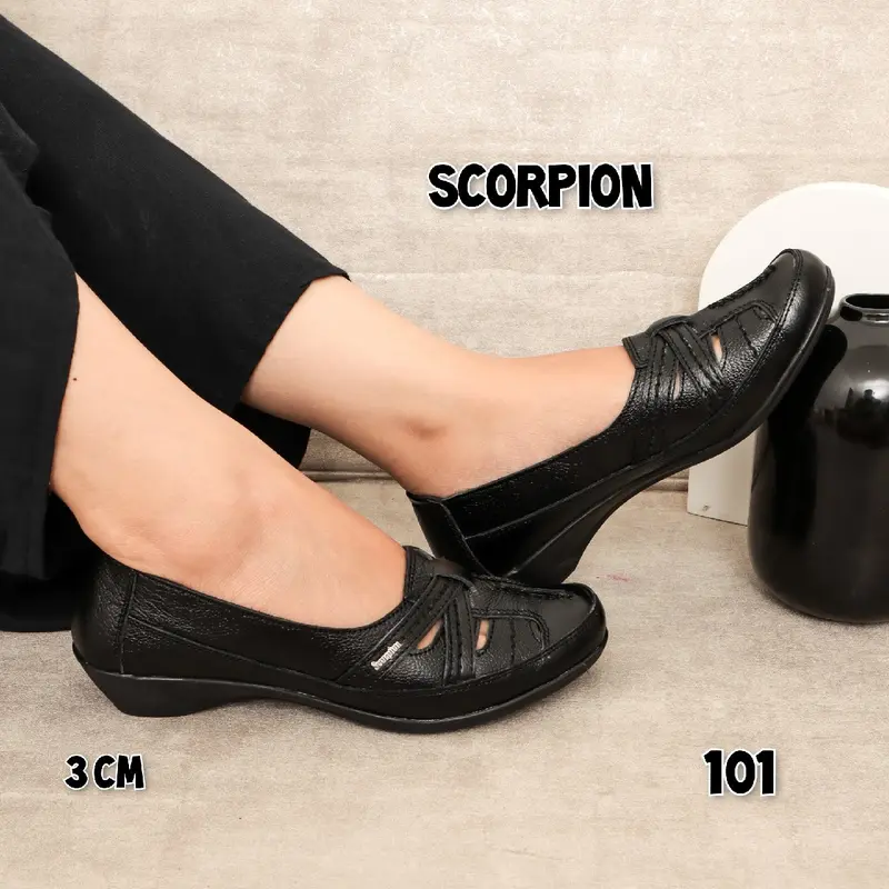 Original Scorpion 101 Sepatu Formal/Casual/Pantofel Wanita Bahan Kulit 0
