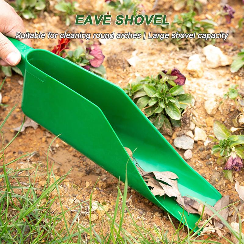Product Introduction of Gutter Getter Scoop Cleaning Roof Tool Flex Fit Dirt Debris Remove Multi Use Eaves Garden Leaf Gutter Spoon Shovel Supplies 36