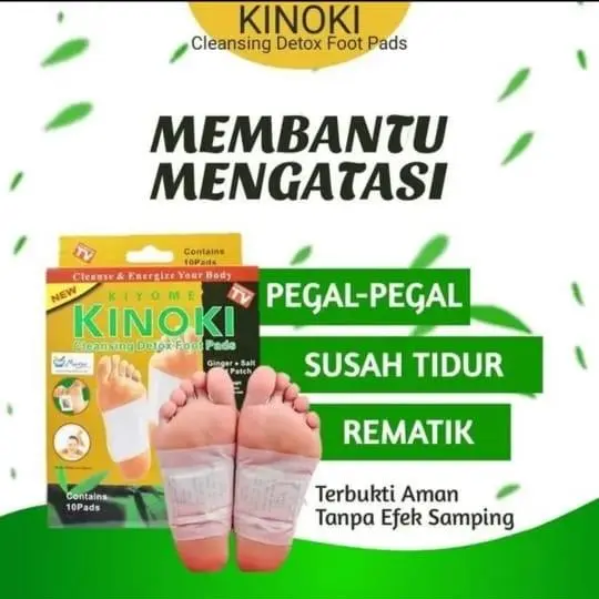 Kinoki Detox Kaki -Bisa Dipakai Sehari-hari