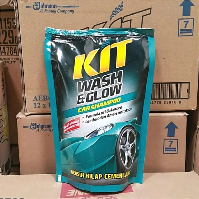 SABUN CUCI MOBIL KIT WASH & GLOW / WASH GLOW PREMIUM POLYMER 400 ML 0