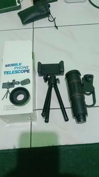 Product Review of Lensa Apexel 28x Zoom Lensa Kamera Zoom Cam Lensa Tele Telezoom Lens Kamera Persediaan Konser Tele Zoom Lens Universal 18x25 Handphone Hd from A** 0