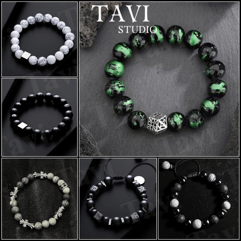   Mua là mê chê thì hoàn về  Vòng Tay Chuỗi Hạt Nam Nữ – Lắc Tay Hạt Đá Không Phai Màu Freesize Nhiều Mẫu Đẹp Dễ Phối Dây Co Giãn – Phụ Kiện Thời Trang TAVI 