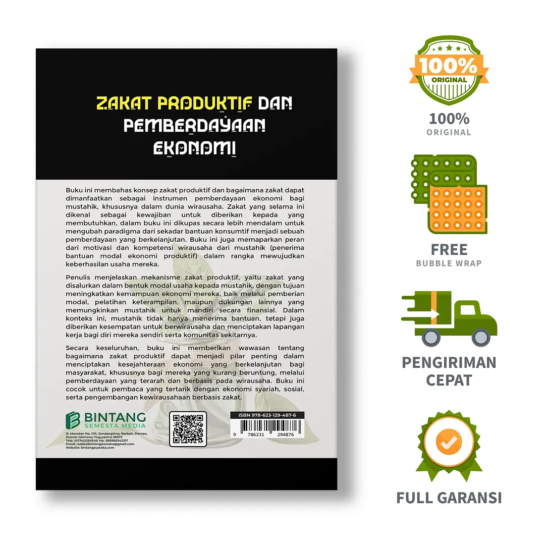 Zakat Produktif dan Pemberdayaan Ekonomi - Dr. Ivan Rahmat Santoso, S.E.I., M.S.I.