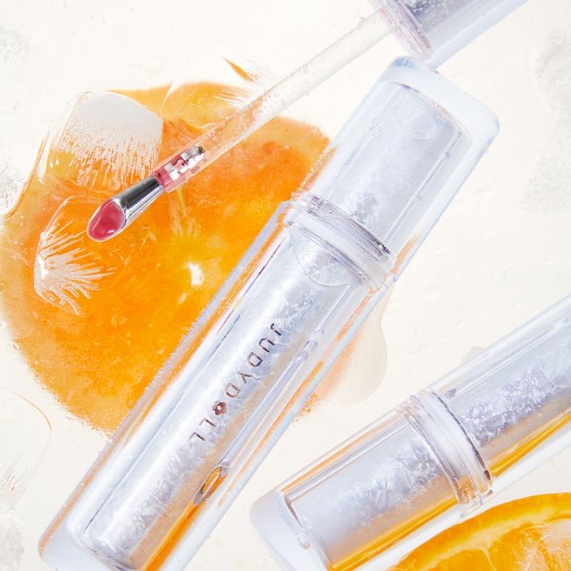 Judydoll Lip Gloss Mirror Water Light Lip Dew Ice Iron Lip Glaze Lipstick Not Easy to Stick Cup Not Easy to Fade Lip Gloss Lip Makeup Mirror Water 5