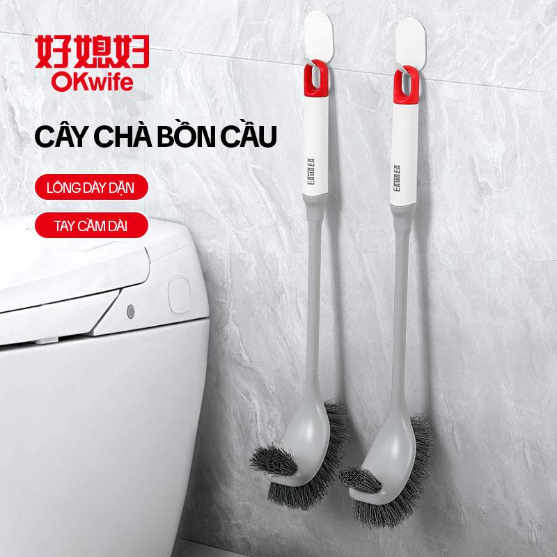 Cây Chà Bồn Cầu OKwife AGW-5746, Chổi Cọ Bồn Cầu, Cây Cọ Bồn Cầu Nhà Vệ Sinh