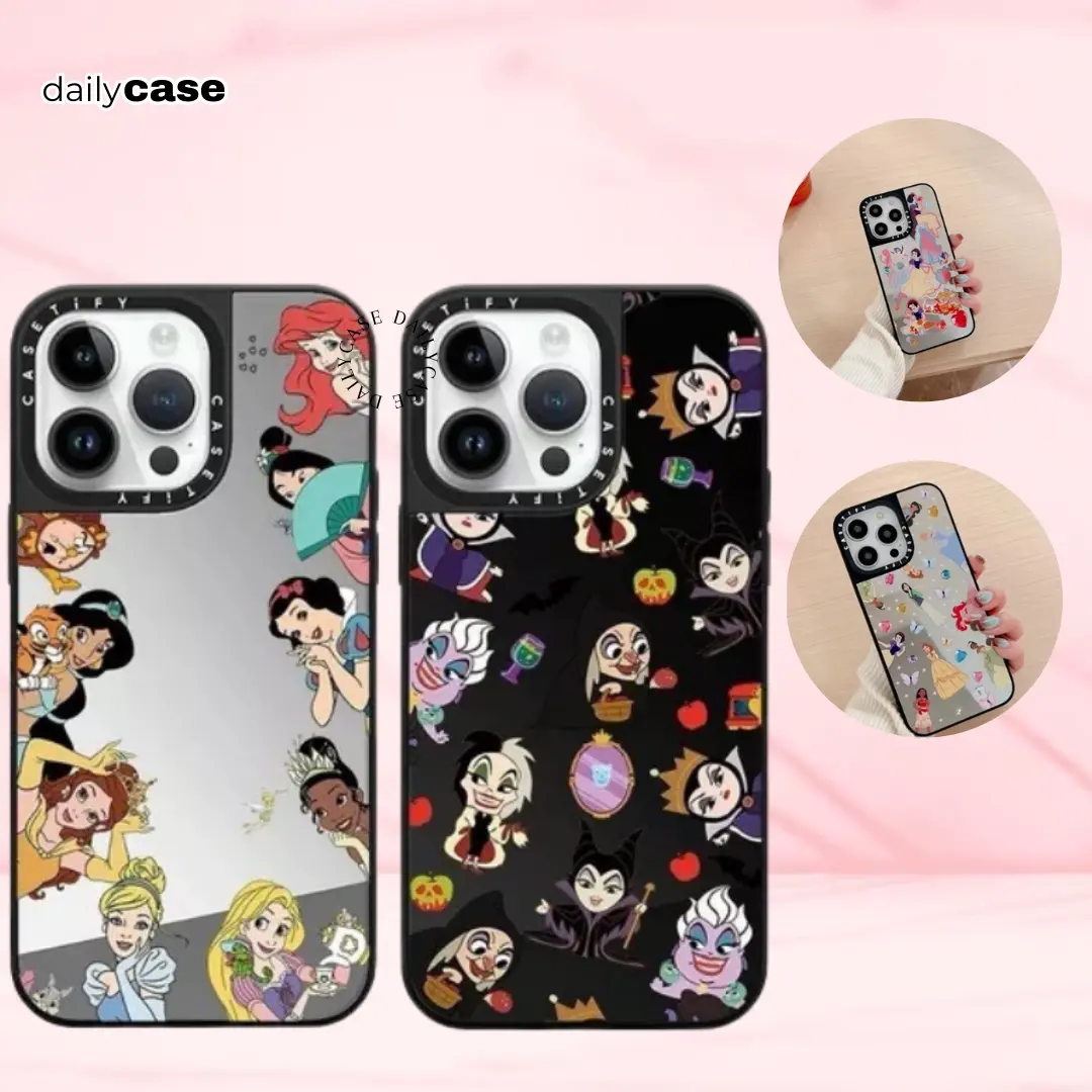 Premium Caseti-fy Princess Edition Softcase for iPhone 15 14 13 12 11 16 Promax Pro
