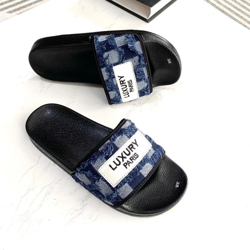  Size 37-43 - Dép nam nữ đồng kẻ sọc Dép bắp rang bơ phù hợp mọi lứa tuổi B.B.R 