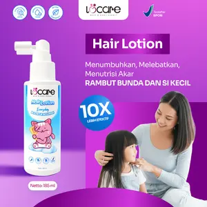 Locare Hair Lotion Perawatan Rambut Penumbuh & Pelebat untuk Bayi, Anak & Dewasa Cegah Rontok, Atasi Rambut Tipis, Menenangkan Kulit Kepala, Rambut Lembut dan Wangi Tahan Lama COD & Gratis Ongkir