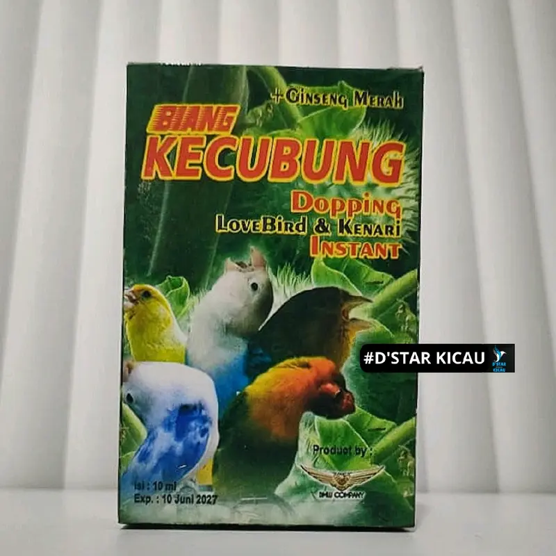 BIANG KECUBUNG Dopping Lovebird & Kenari Instant 1