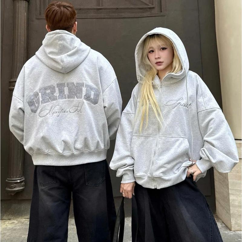 Dê Store VN ZIP HOODIE BOXY FORM RỘNG <80KG – ÁO KHOÁC STREETWEAR UNISEX CHẤT…