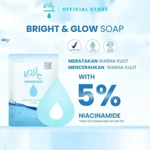 KOJIC PLANKTON BRIGHT & GLOW SOAP 40gr With Niacinamide 5% Mencerahkan Kulit