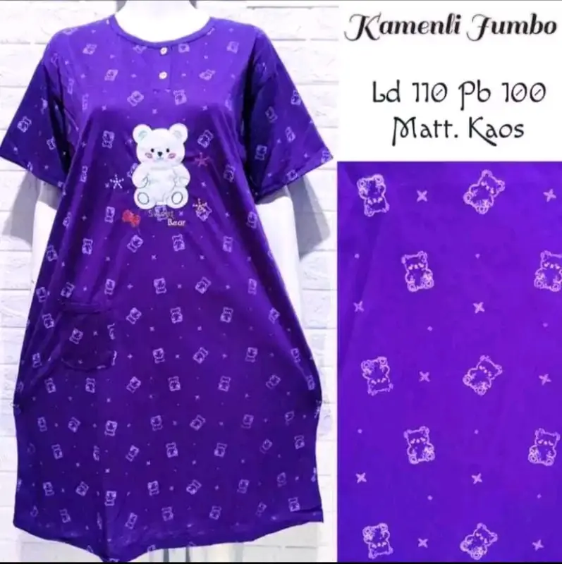 Baju Tidur Daster Starlay,Kamenly Terbaru Terlaris Setandar,Jumbo Nyaman Bumil Pendek Busui Panjang daster remaja 4