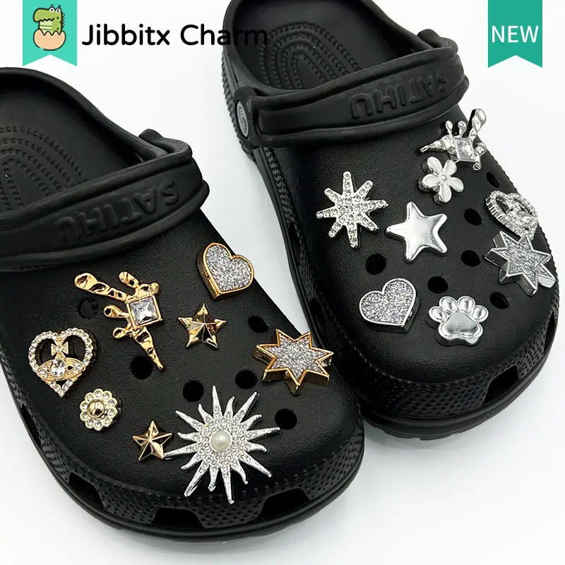 Charm Jibbits, Thời Trang, Thiết Kế Guốc, Sáng Tạo, Hoạt Hình Dễ Thương, Họa Tiết Đầy Màu Sắc, Thích Hợp Cho Giày Tự Làm, Chốt / Charm Giày / Nút Guốc 5