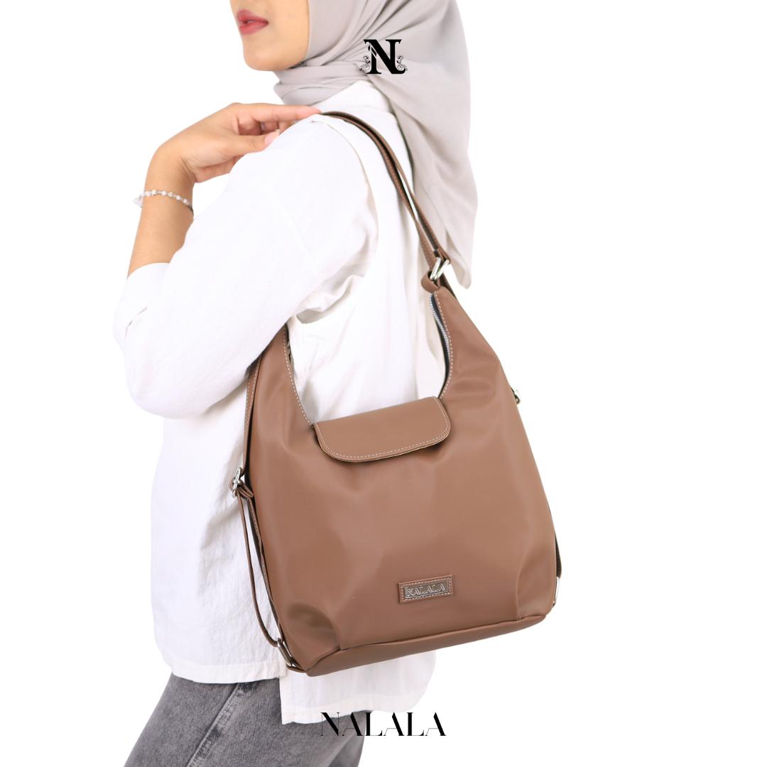 RYANAYAM X NALALA Tas 3 in 1 Shoulder dan Ransel Kode Bag Aghnia Bahan Nylon Cocoly
