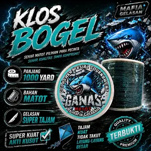 Gelasan GANAS Matot Klos BOGEL -+1000 yard super tajam by MAFIA GELASAN