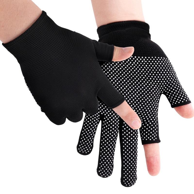 Set 10 Đôi Găng tay hở 2 ngón dùng lái xe và kín ngón dùng trong lao động làm vườn, cơ khí, xưởng sửa xe máy, ô tô - Bao tay chống nắng, có thể dùng cảm ứng và bút viết