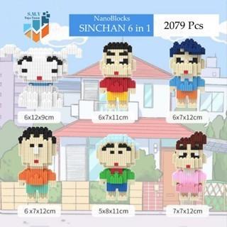 Original Special Set Nano Blocks 1SET Karakter Animasi Mini  3D Model, Mainan Blok Susun, Blok Konstruksi DIY, Dekorasi Hiasan Karakter Animasi, 5